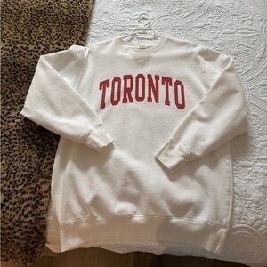 Brandy Melville Oversized Toronto Crewneck